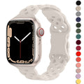 Silicone Strap Apple Watch Band Series 11/10/9/8/7/6/5/4/ SE / Ultra 1/2/3 by Arleathercraft