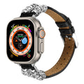 Leather Retro Apple Watch Band Series 11/10/9/8/7/6/5/4/ SE / Ultra 1/2/3 by Arleathercraft