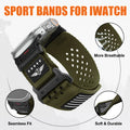 Apple Watch Nylon Band - Sport Loop - Breathable and Durable by BandsCo Straps