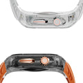 Apple Watch Transparent Rubber Strap and Case Kit - Versatile by BandsCo Straps