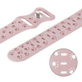 Apple Watch Silicone Strap - Soft Hollow-Out Cat Pattern by BandsCo Straps