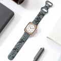 Silicone Apple Watch Ultra Bracelet/Strap Series 11/10/9/8/7/6/5/4/ SE / Ultra 1/2/3 by Arleathercraft