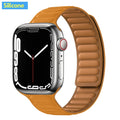 Apple Watch Leather Band - Premium Magnetic Loop Strap by BandsCo Straps
