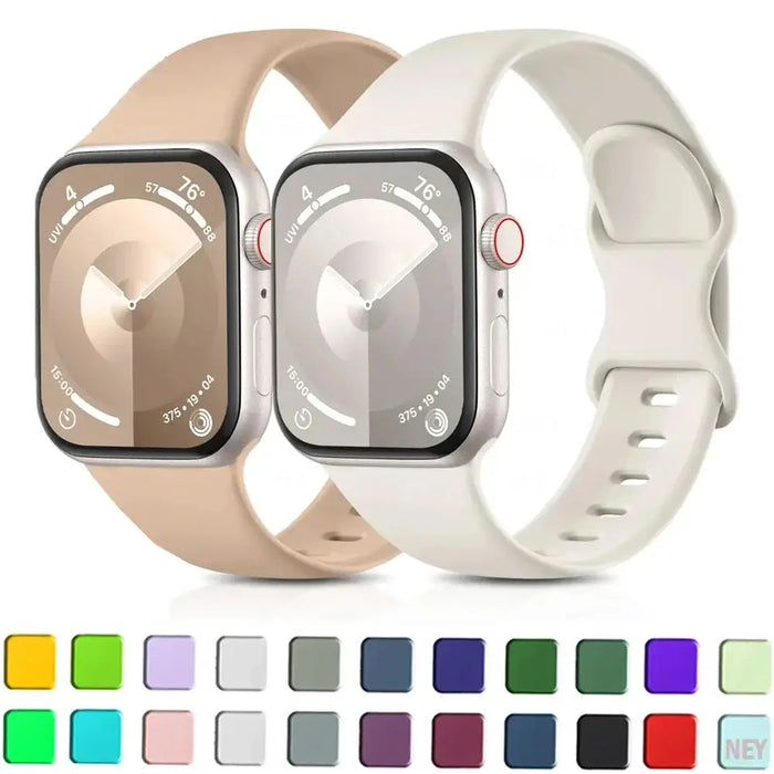 Apple Watch Silicone Band - Soft Waterproof Flexible Strap by BandsCo Straps