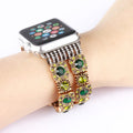 Apple Watch Luxury Diamond Strap Series 11/10/9/8/7/6/5/4/ SE / Ultra 1/2/3 by Arleathercraft