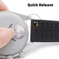 Samsung Galaxy Watch Silicone Band - Soft Waterproof Style by BandsCo Straps