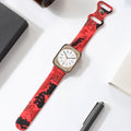 Silicone Apple Watch Ultra Bracelet/Strap Series 11/10/9/8/7/6/5/4/ SE / Ultra 1/2/3 by Arleathercraft