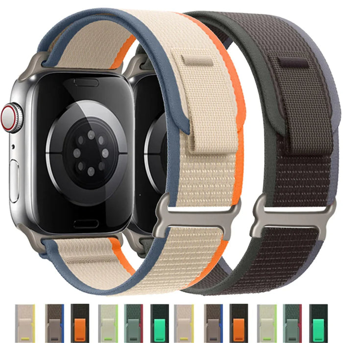 Apple Watch Trail Loop Nylon Strap - Durable and Versatile by BandsCo Straps