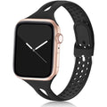 Apple Watch Silicone Strap - Soft Flexible Breathable Band by BandsCo Straps