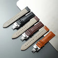 Samsung Galaxy Watch Leather Strap - Premium Classic Design by BandsCo Straps