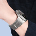 Apple Watch Magnetic Stainless Steel Band - Premium Titanium Color by BandsCo Straps