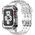 Silicone Apple Watch Band+Case Series 9/8/7/6/5/4/SE by Arleathercraft