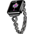 Diamond Apple Watch Band Series 11/10/9/8/7/6/5/4/ SE / Ultra 1/2/3 by Arleathercraft