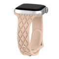 Apple Watch Silicone Strap - Slim Engraved Comfort Fit by BandsCo Straps