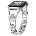 Apple Watch Diamond Metal Band - Elegant Stainless Steel Strap by BandsCo Straps