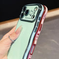 Side Love Electroplating Case For iPhone 17 Pro Max 17 Air 16 15 14 Plus 13 12 11 Pro Max 17Pro Max Cover Lens Shockproof Bumper by Perfect Stock