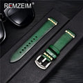 Samsung Galaxy Watch Leather Band - Premium Classic Style by BandsCo Straps