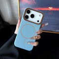 Luxury Leather Texture Magnetic Case For iPhone 17 Air 16 15 14 Plus 13 12 11 Pro Max For Magsafe Shockproof Soft TPU Cover by Perfect Stock