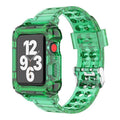 Silicone Apple Watch Band+Case Series 9/8/7/6/5/4/SE by Arleathercraft