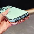 Side Love Electroplating Case For iPhone 17 Pro Max 17 Air 16 15 14 Plus 13 12 11 Pro Max 17Pro Max Cover Lens Shockproof Bumper by Perfect Stock