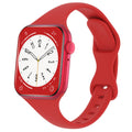 Silicone loop For Apple Watch Band/Strap Series 11/10/9/8/7/6/5/4/ SE / Ultra 1/2/3 by Arleathercraft
