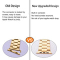 Stainless Steel Apple Watch Band Series 11/10/9/8/7/6/5/4/ SE / Ultra 1/2/3 by Arleathercraft