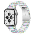 Resin Transparent Band for Apple Watch Series 11/10/9/8/7/6/5/4/ SE / Ultra 1/2/3 by Arleathercraft