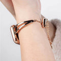 Luxury Diamond Stainless Steel Bracelet/Strap Series 11/10/9/8/7/6/5/4/ SE / Ultra 1/2/3 by Arleathercraft
