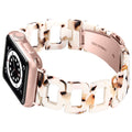 Resin Strap For Apple Watch Band/Strap Series 11/10/9/8/7/6/5/4/ SE / Ultra 1/2/3 by Arleathercraft