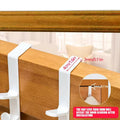 4-Hook Over-the-Door Adjustable Clothing & Bag Organizer by DailySale