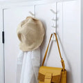 4-Hook Over-the-Door Adjustable Clothing & Bag Organizer by DailySale