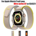 Trail Loop Apple Watch Armband Series 11/10/9/8/7/6/5/4/ SE / Ultra 1/2/3 by Arleathercraft