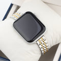 Stainless Steel Apple Bracelet Series 11/10/9/8/7/6/5/4/ SE / Ultra 1/2/3 by Arleathercraft