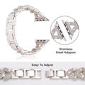Apple Watch Stainless Steel Band - Sparkly Crystal Design by BandsCo Straps