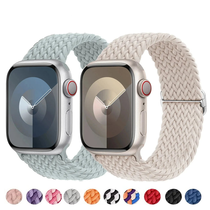 Apple Watch Braided Strap - Soft Elastic Nylon Band by BandsCo Straps