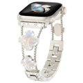 Apple Watch Diamond Metal Band - Elegant Stainless Steel Strap by BandsCo Straps