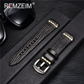 Samsung Galaxy Watch Leather Band - Premium Classic Style by BandsCo Straps