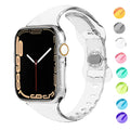 Apple Watch Slim Transparent Strap Series 11/10/9/8/7/6/5/4/ SE / Ultra 1/2/3 by Arleathercraft