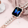 Apple Watch Stainless Steel Band - Sparkly Crystal Design by BandsCo Straps