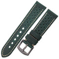 Samsung Galaxy Watch Leather Band - Breathable Classic Style by BandsCo Straps