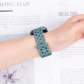 Silicone Strap Apple Watch Band Series 11/10/9/8/7/6/5/4/ SE / Ultra 1/2/3 by Arleathercraft