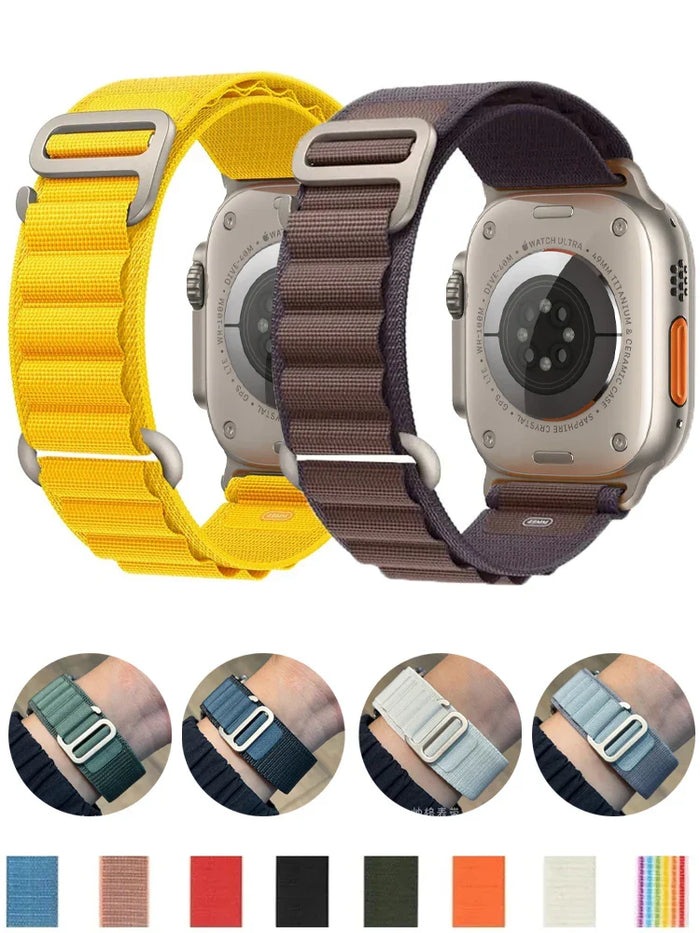Apple Watch Nylon Strap - Rugged Alpine Loop by BandsCo Straps