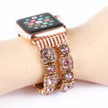 Apple Watch Luxury Diamond Strap Series 11/10/9/8/7/6/5/4/ SE / Ultra 1/2/3 by Arleathercraft