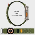 Apple Watch Nylon Strap - Tactical Loop Band for Series 8 7 6 by BandsCo Straps