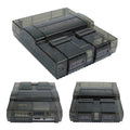 Super Nintendo Replace Console Shell Housing SNES Translucent Black by VintageVideoGameStore
