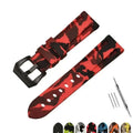 Samsung Galaxy Watch Silicone Band - Soft Waterproof Camo by BandsCo Straps