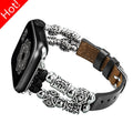 Leather Retro Apple Watch Band Series 11/10/9/8/7/6/5/4/ SE / Ultra 1/2/3 by Arleathercraft