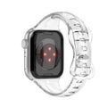 Apple Watch Slim Transparent Strap Series 11/10/9/8/7/6/5/4/ SE / Ultra 1/2/3 by Arleathercraft