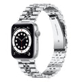 Slim Stainless Steel Apple Watch Band Series 11/10/9/8/7/6/5/4/ SE / Ultra 1/2/3 by Arleathercraft