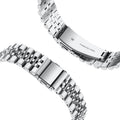 Slim Stainless Steel Apple Watch Band Series 11/10/9/8/7/6/5/4/ SE / Ultra 1/2/3 by Arleathercraft